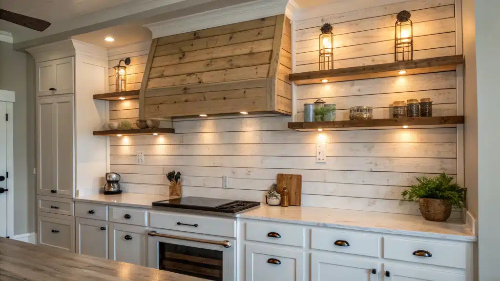 29 Shiplap Backsplash Kitchen Ideas That Add Instant Farmhouse Magic 33 shiplap backsplash kitchen