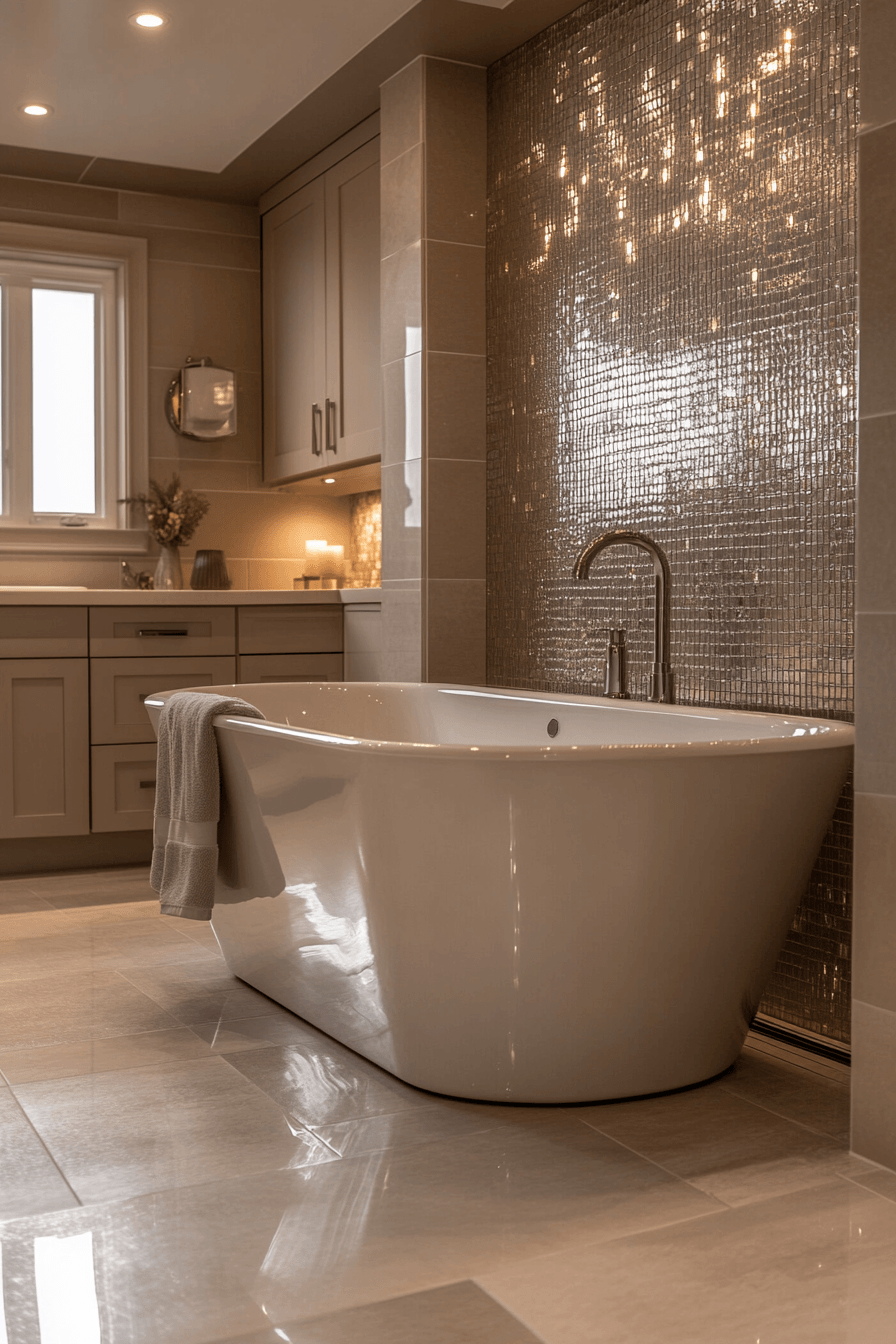 Iridescent Tile Luxe Finish