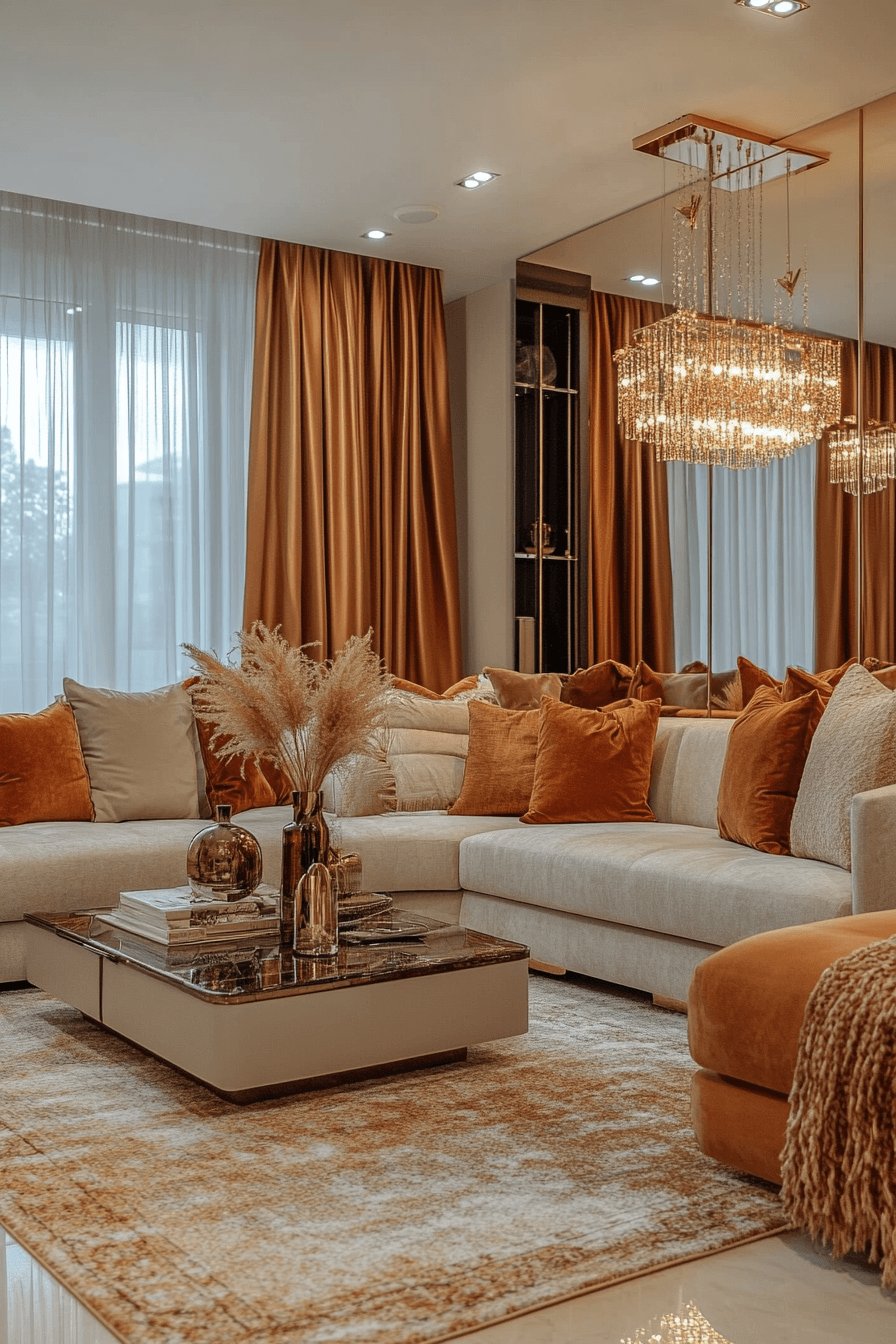 Amber Warm Inviting Glow