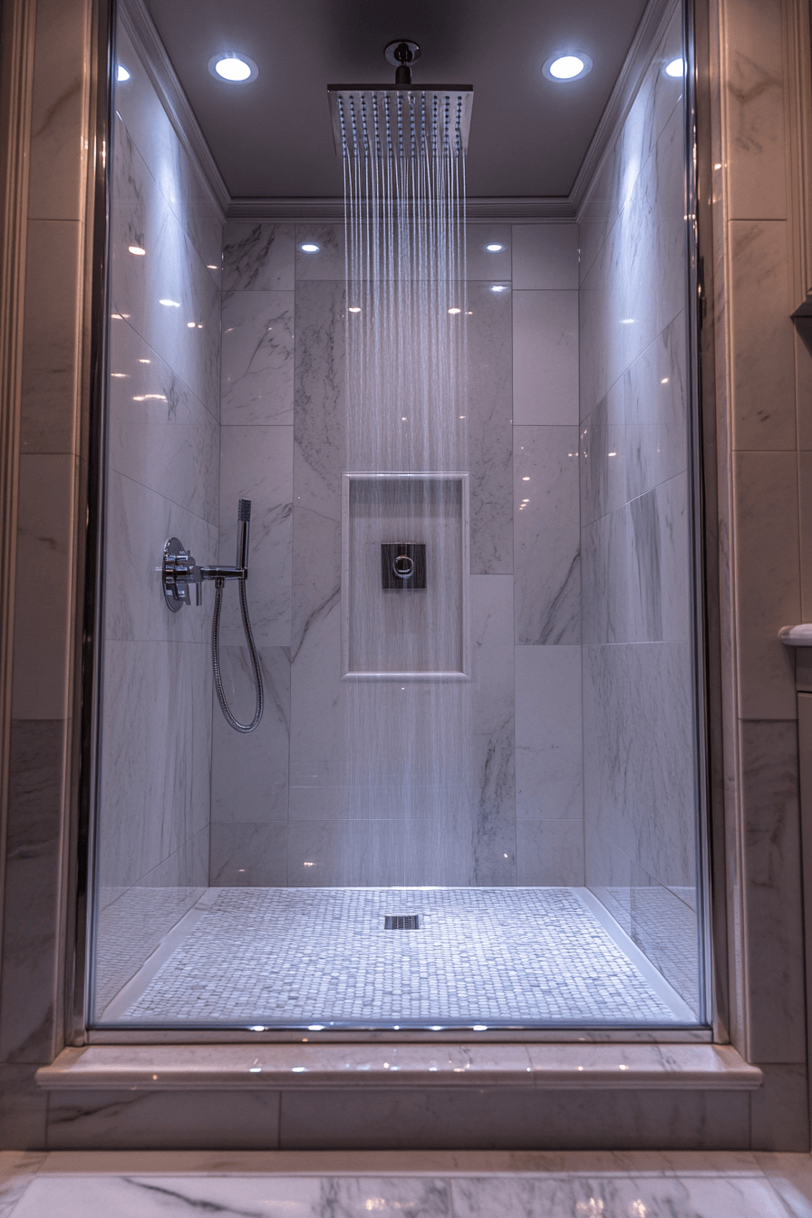 Frameless Glass Open Design