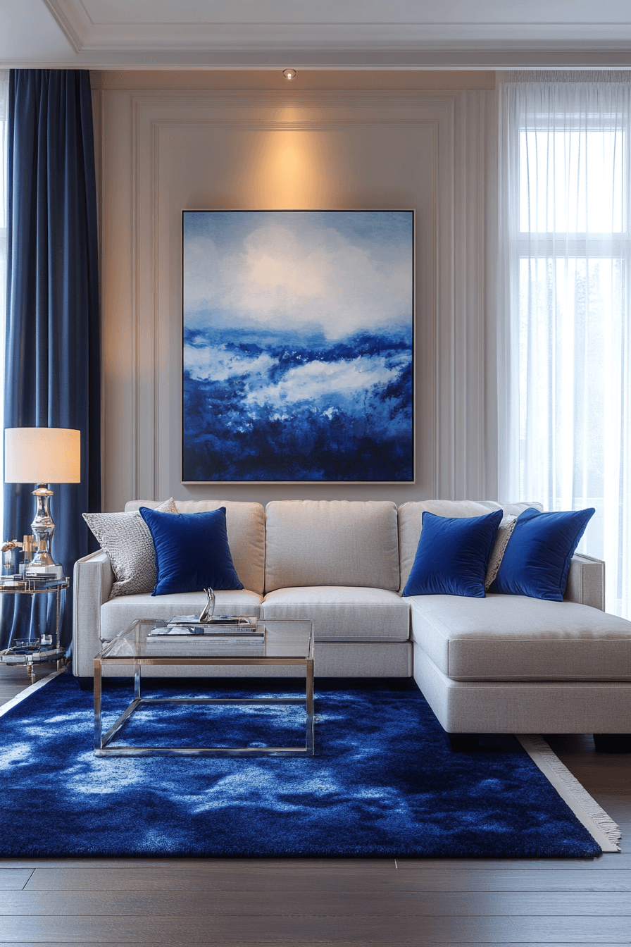 Cobalt Vibrant Statement Style