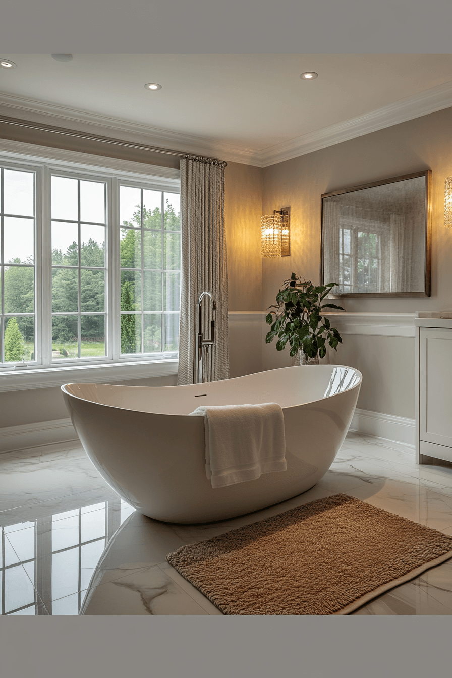 Timeless Elegant Bath Haven