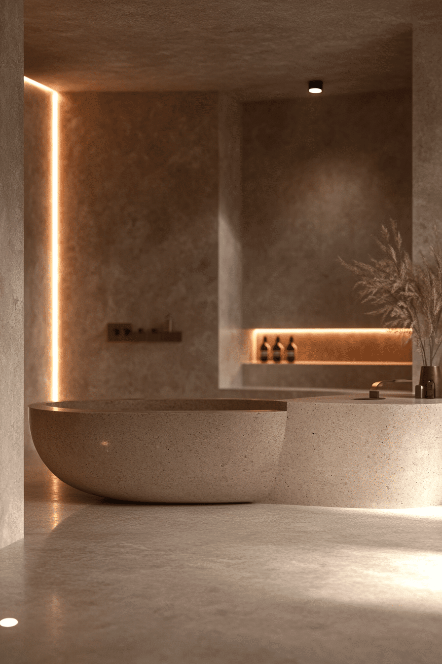 Organic Stone Calm Space