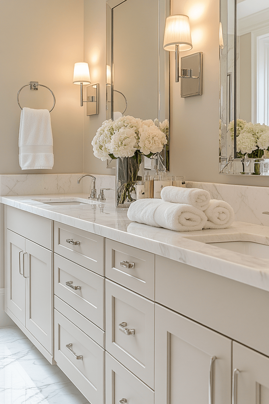 Neutral Calm Bath Retreat