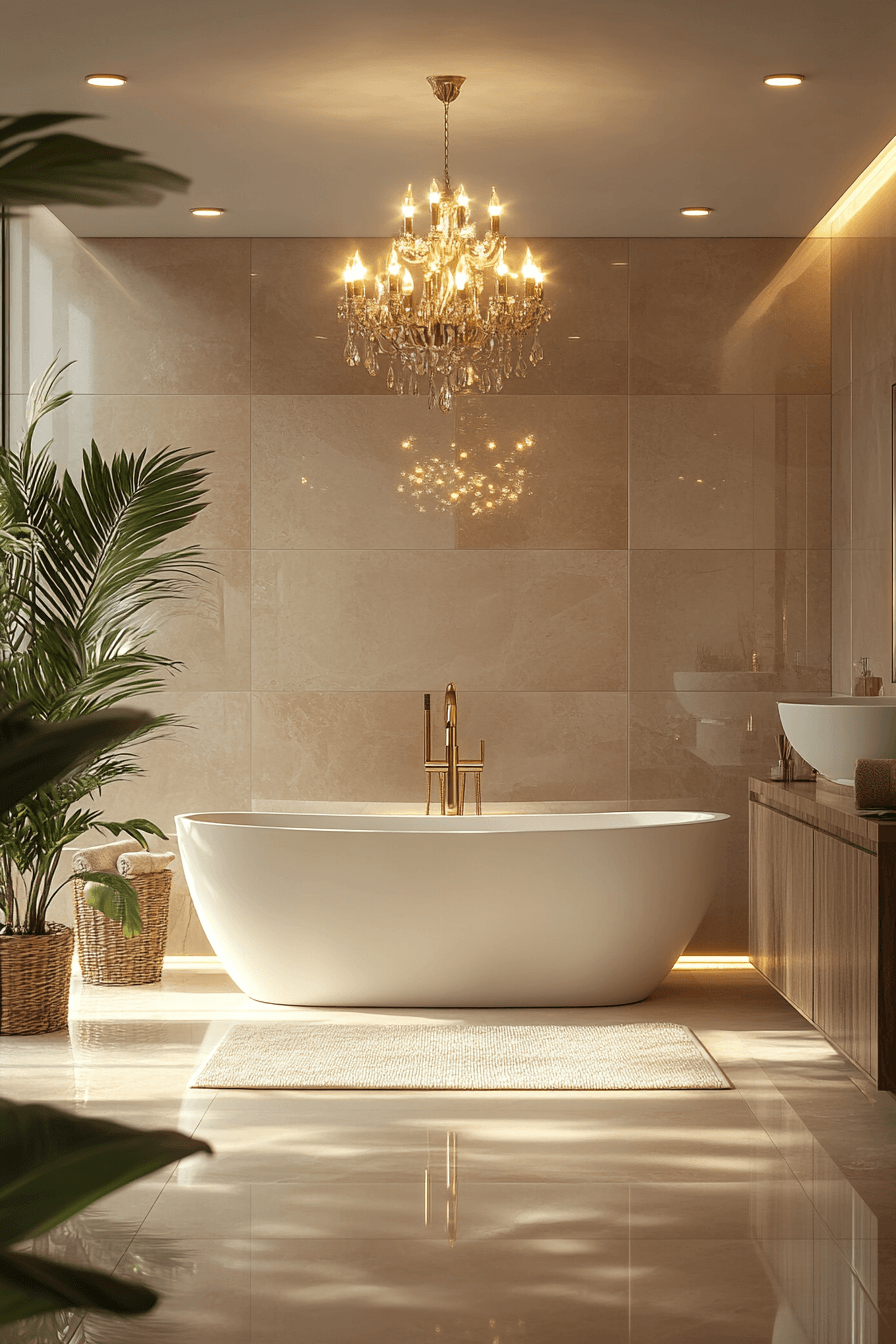 Golden Glow Modern Retreat