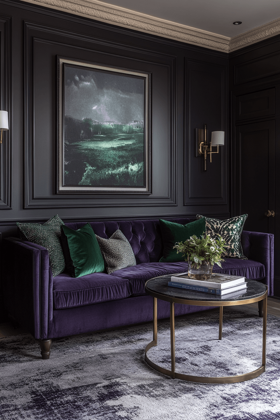 Midnight Navy Dramatic Mood