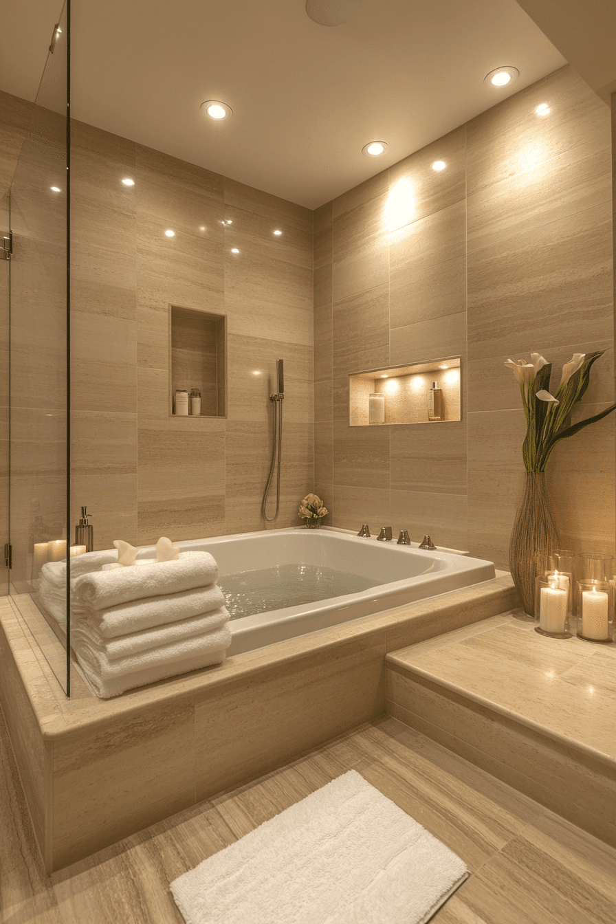 Wellness Retreat Bath Design
