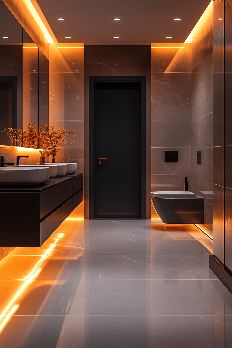 Clean Line Luxe Bathroom