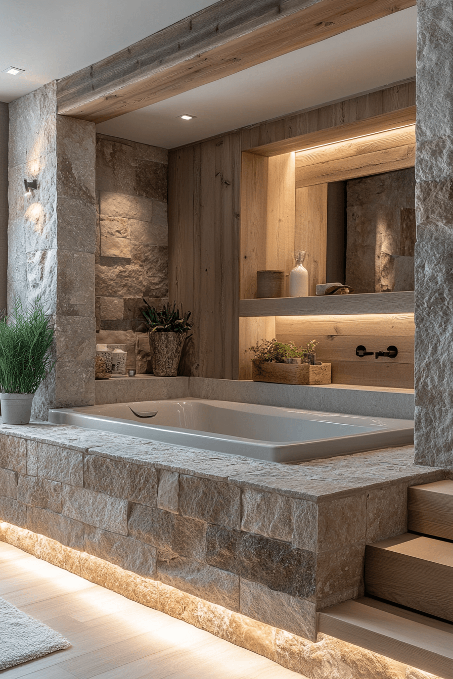 Tranquil Spa Bathroom Design