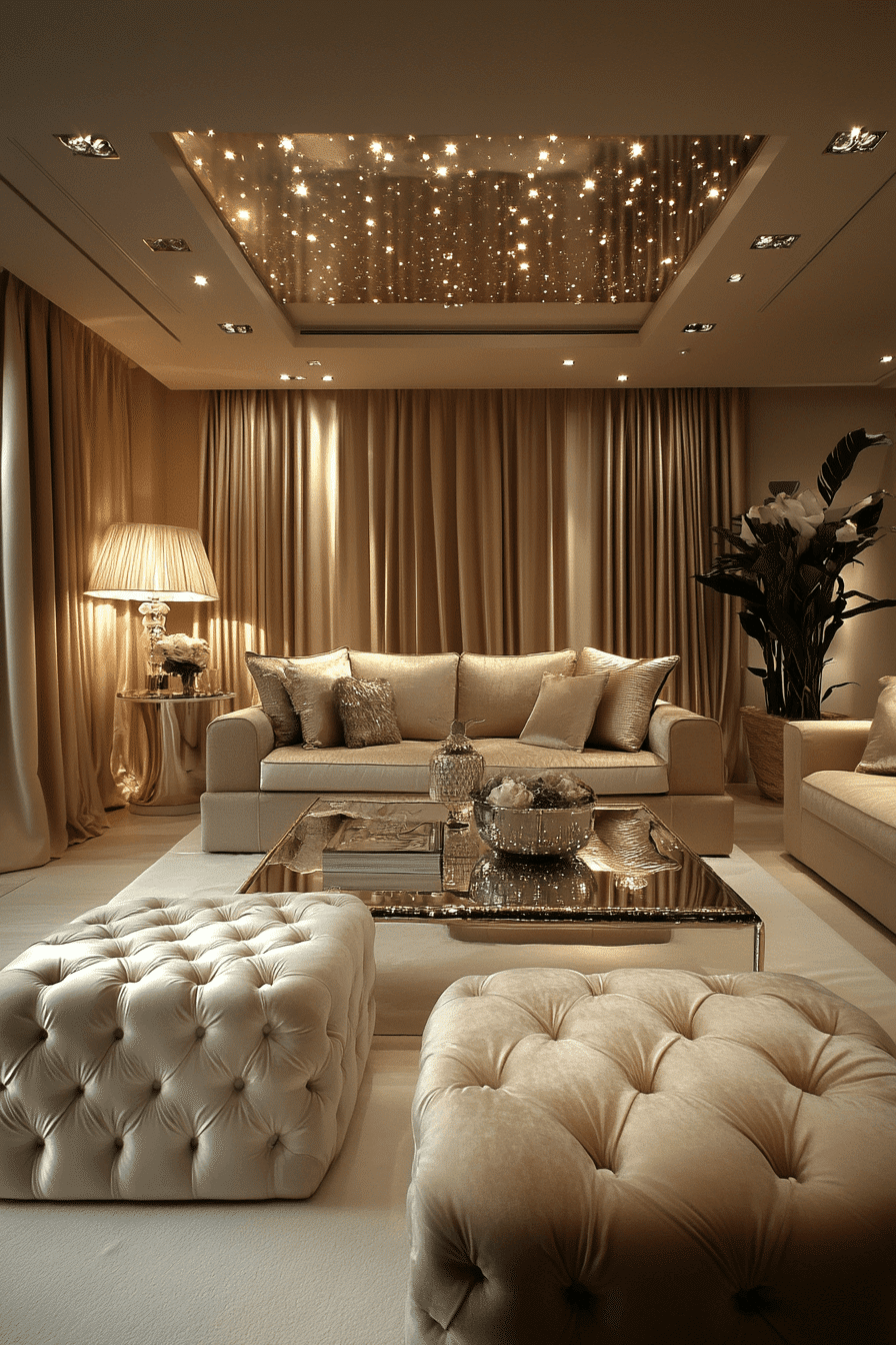 Champagne Light Luxe Aesthetic