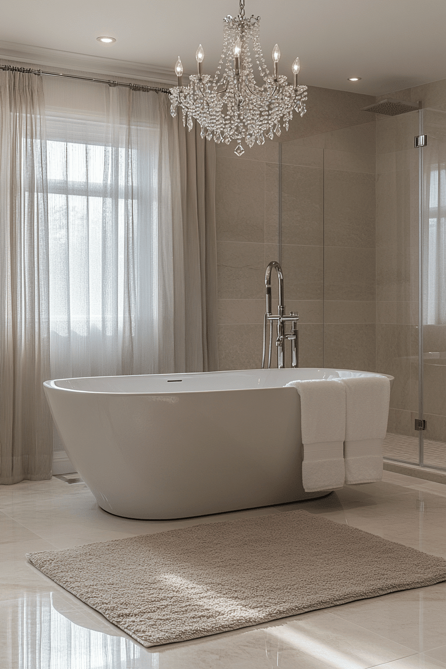 Crystal Light Bathroom Glow