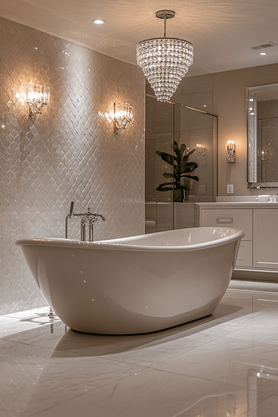 Glossy Modern Bath Style