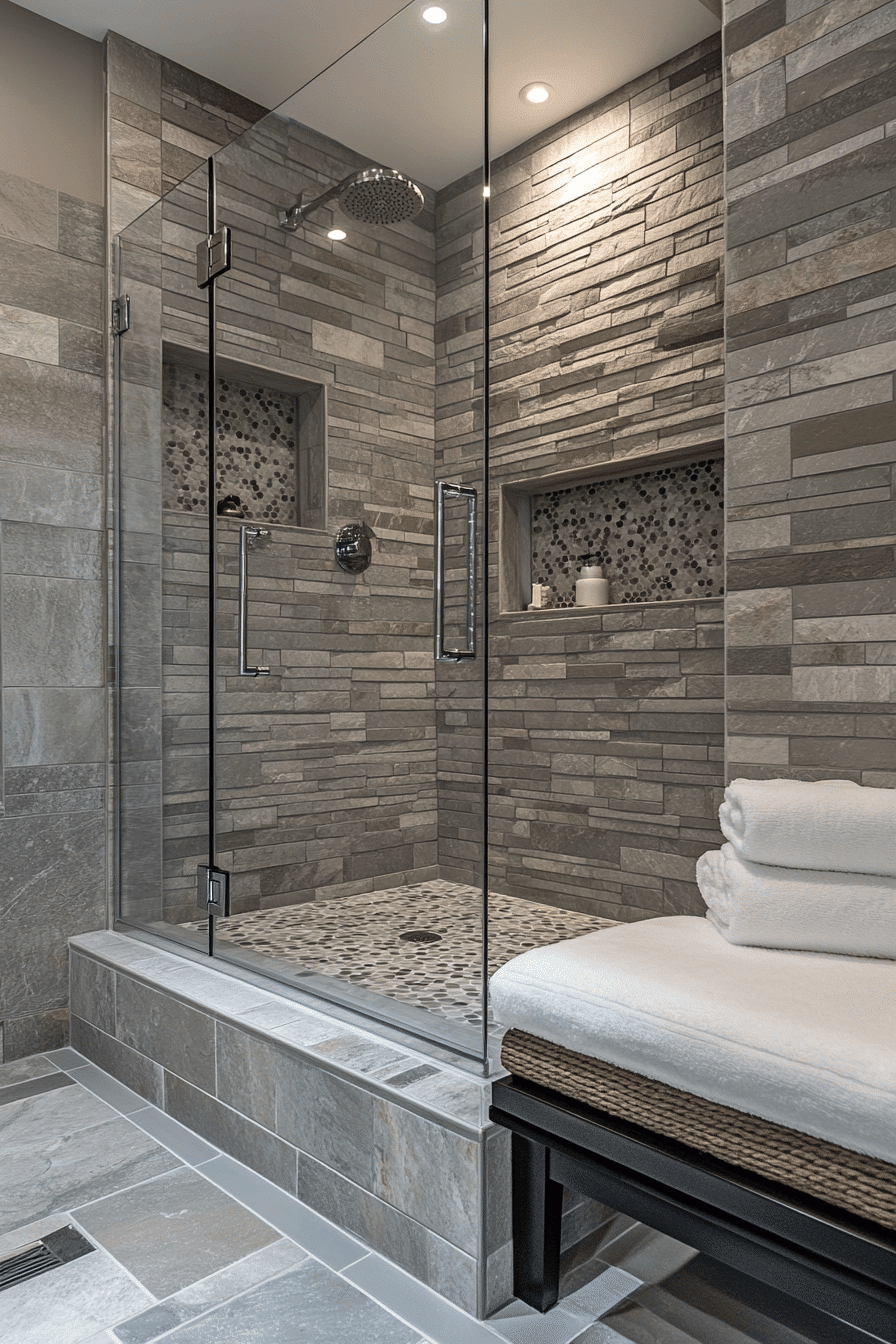 Walk In Shower Luxe Style