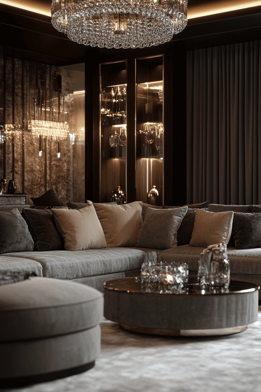 Silver Sleek Contemporary Edge