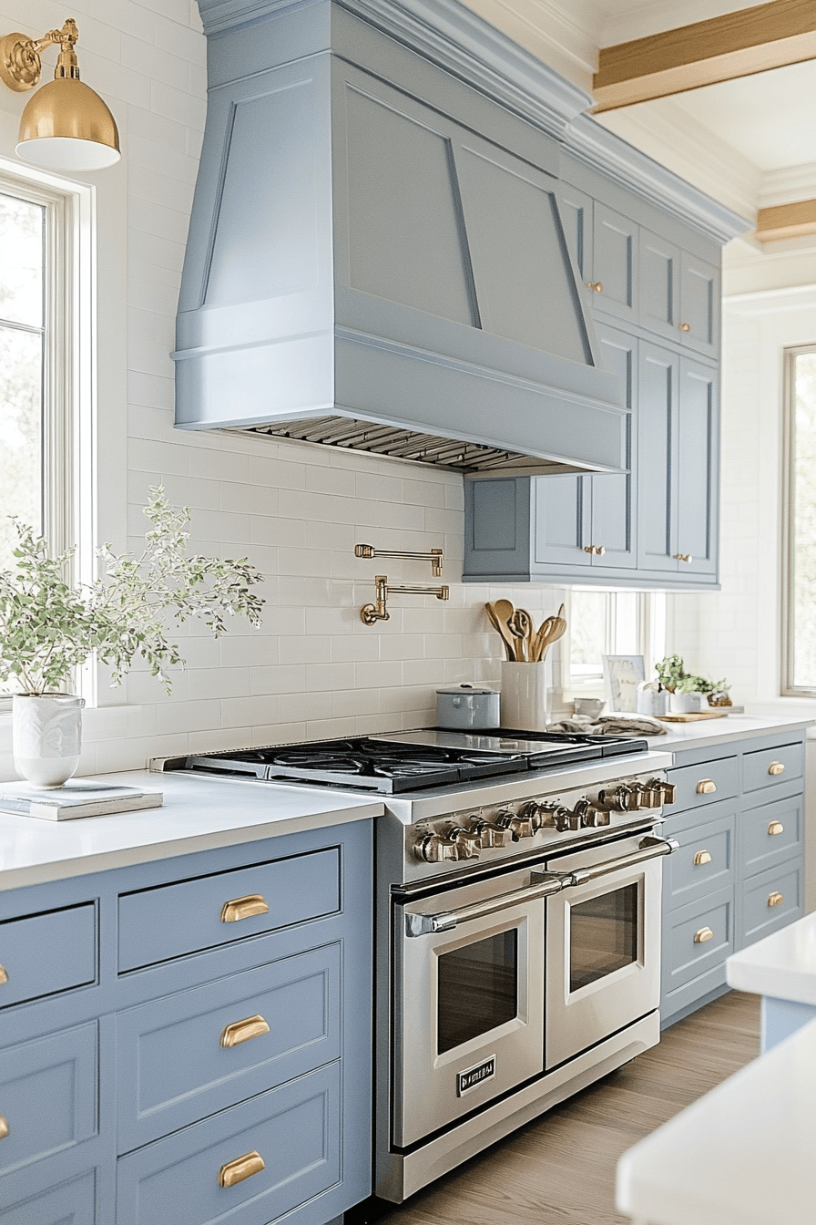 Light Blue Kitchen Cabinets