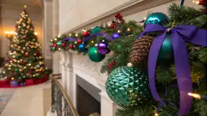 jewel tone christmas decor