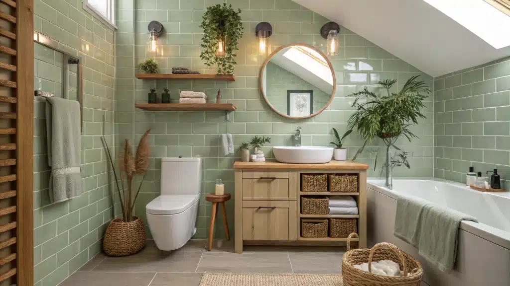 29 Sage Green Bathroom Ideas That Transform Your Space Into Spa-Like Retreat 30 sage green bathroom