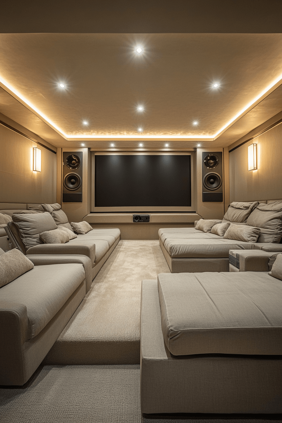 finished basement ideas