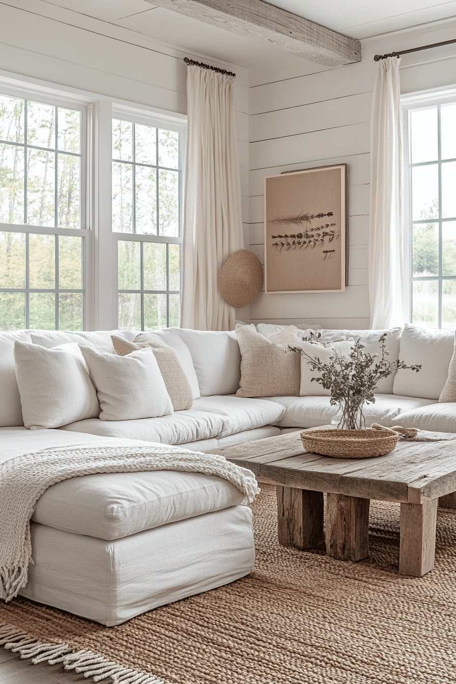 farmhouse living room