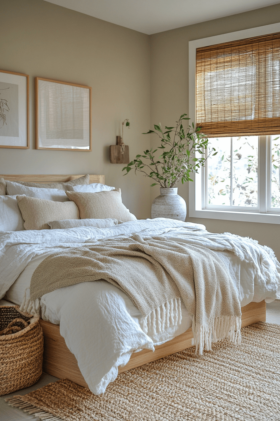 japandi bedroom design