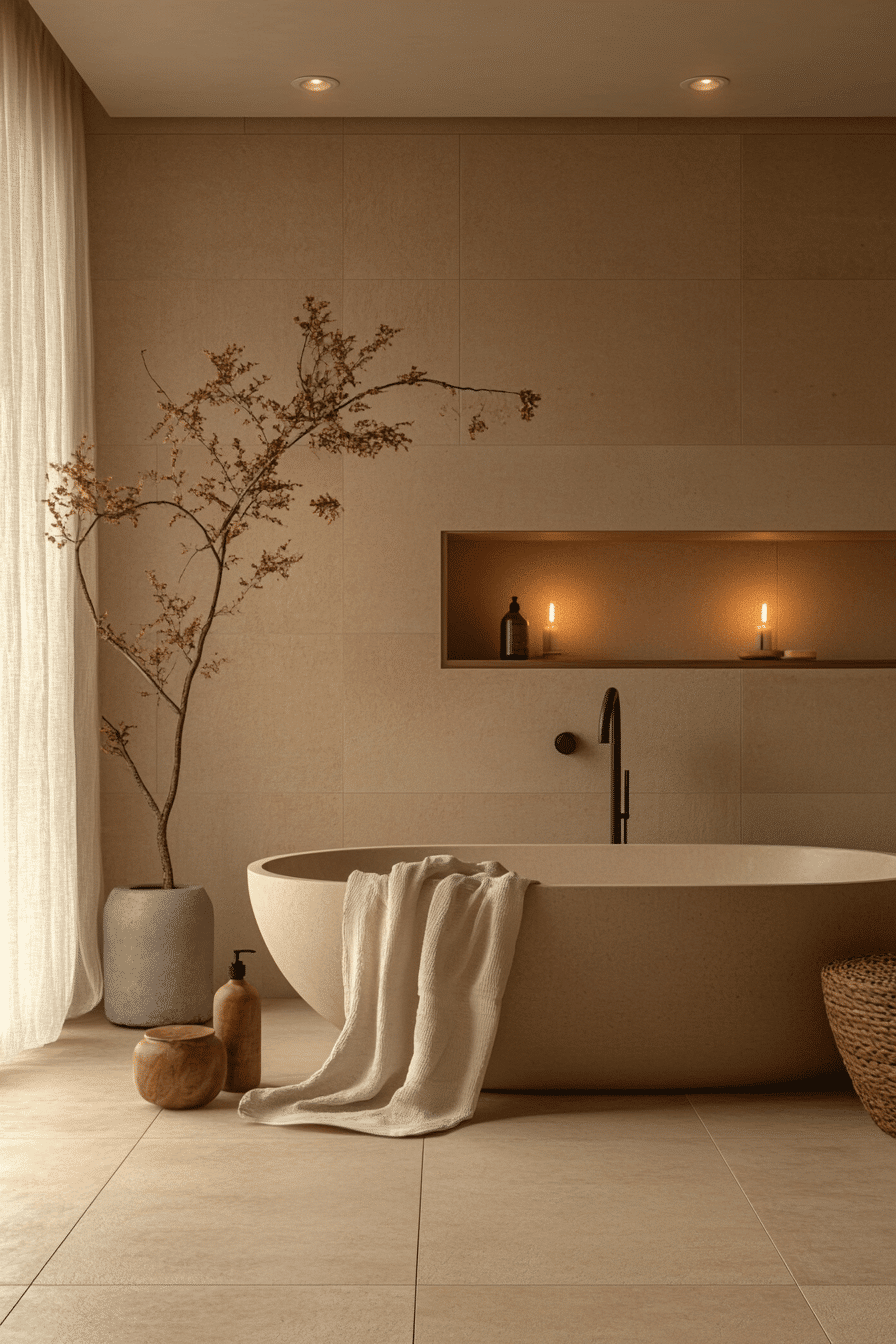 japandi bathroom design