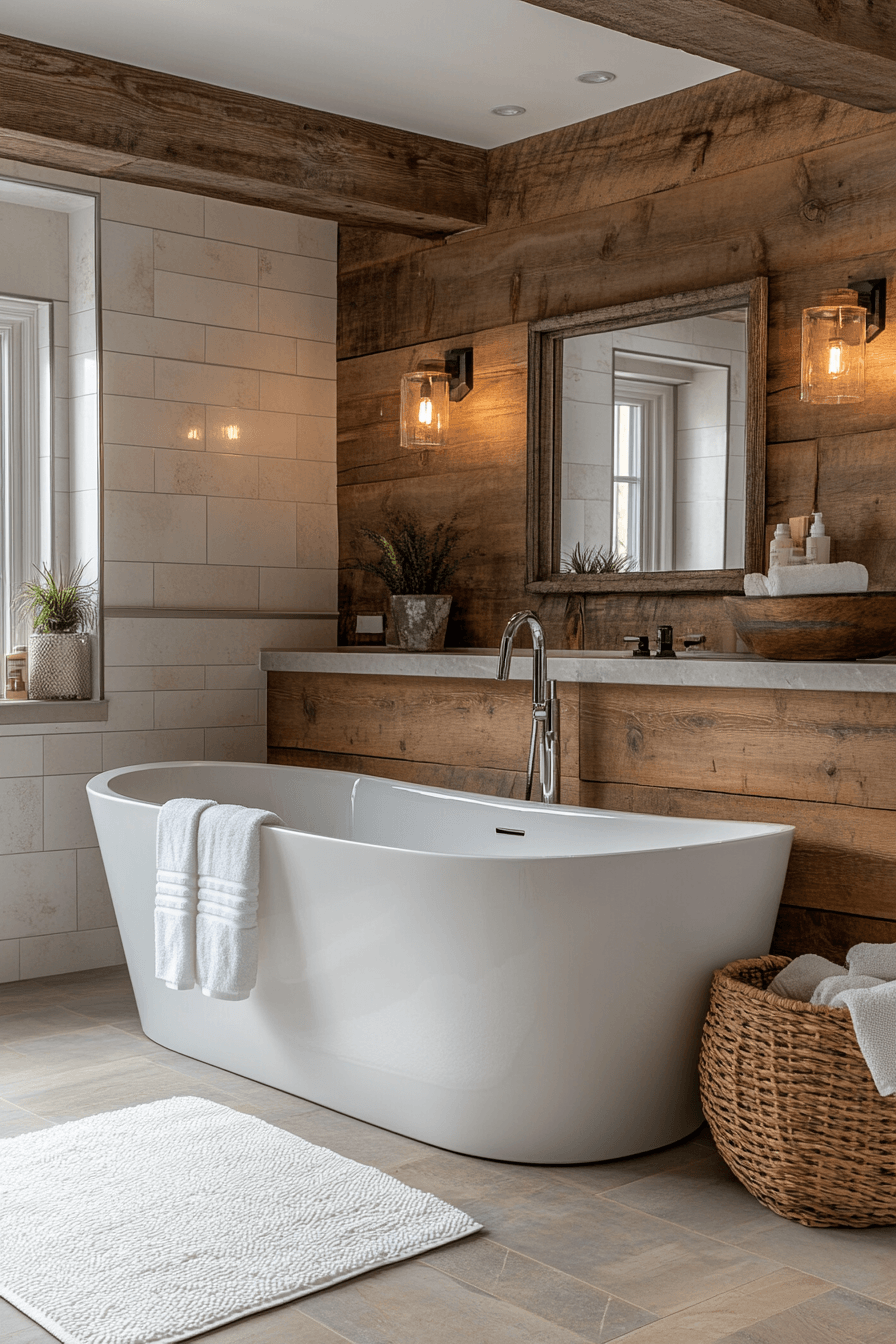 rustic bathroom designs