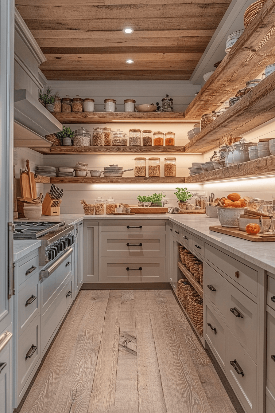rustic farmhouse kitchen