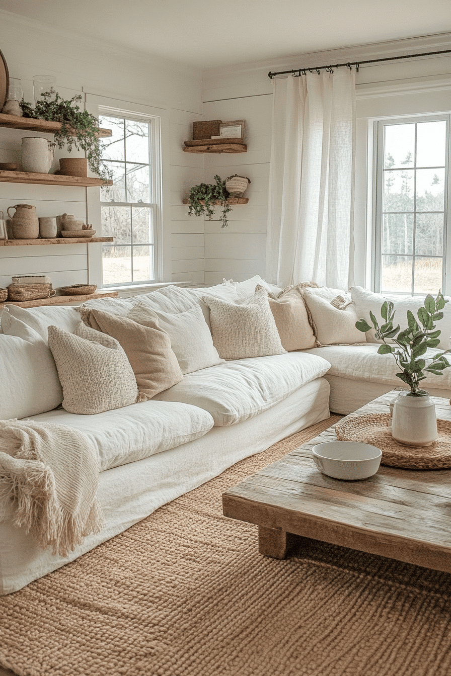 farmhouse living room
