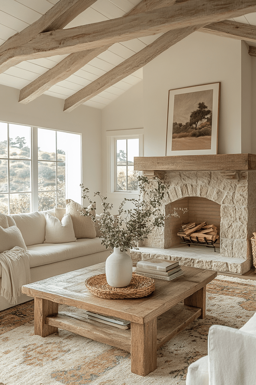 farmhouse living room