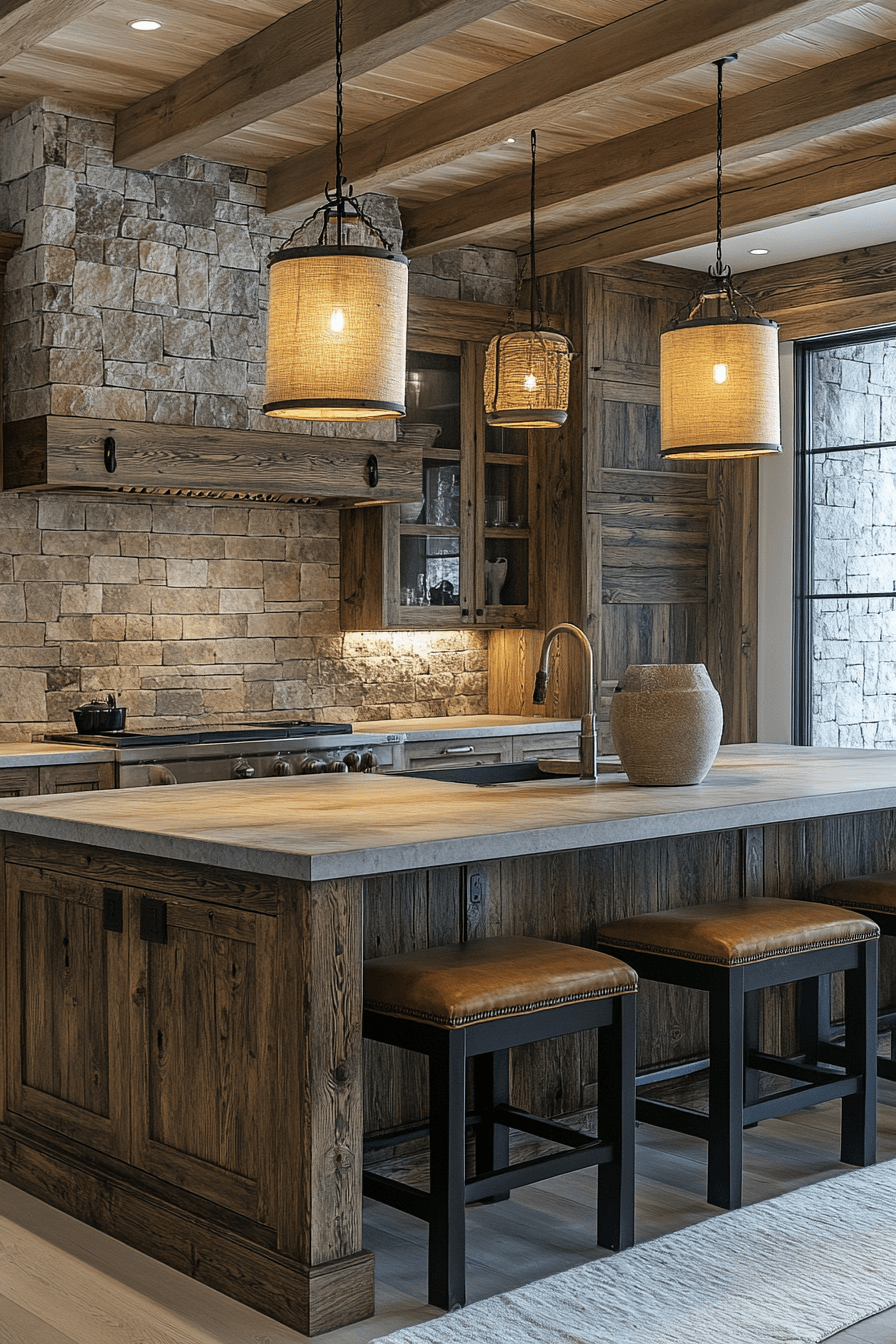 rustic kitchen