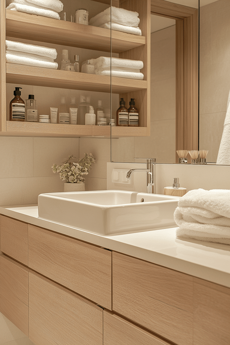 small bathroom interior