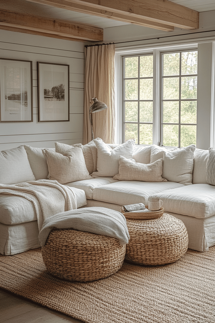 farmhouse living room