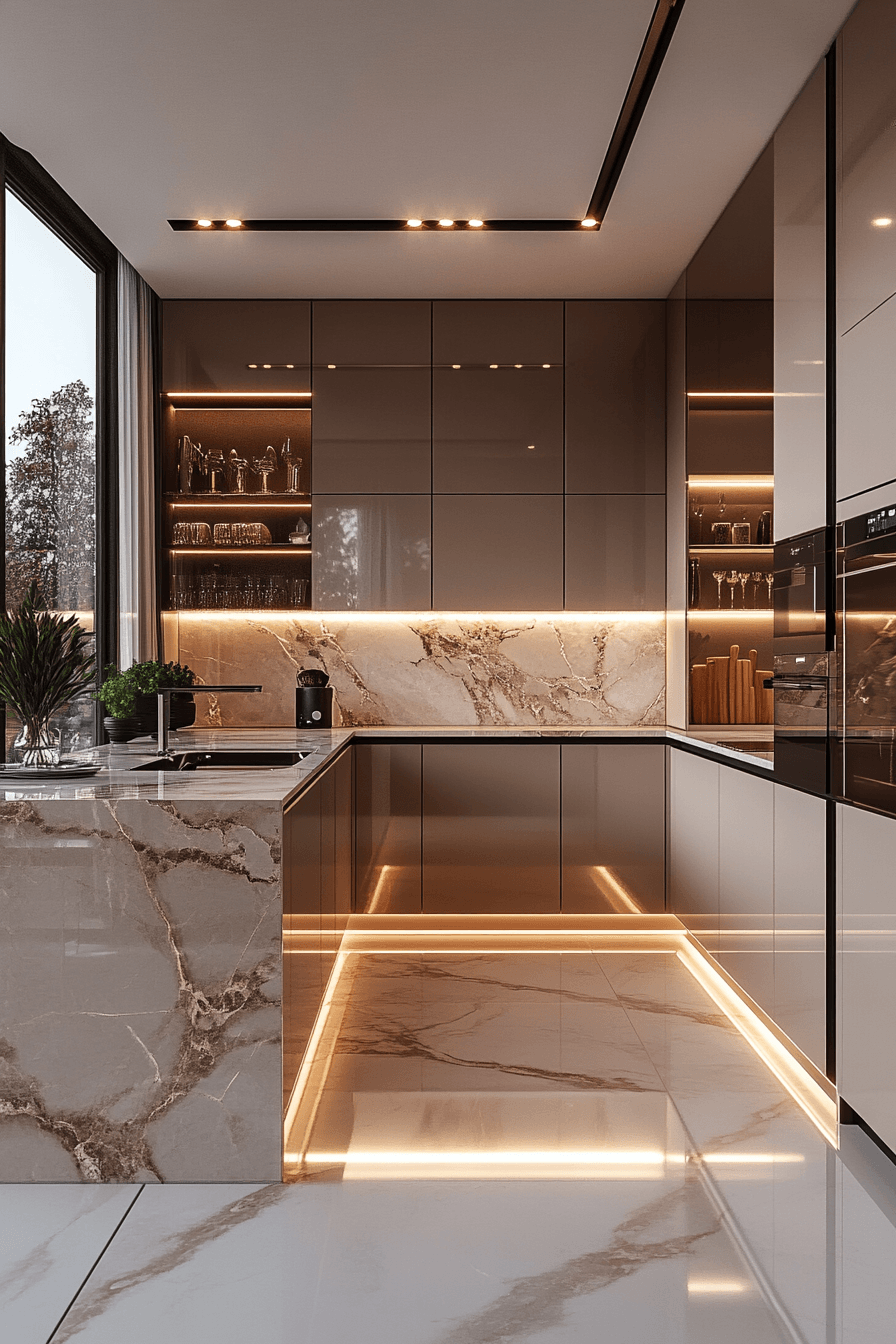 Modern Minimalist Kitchen