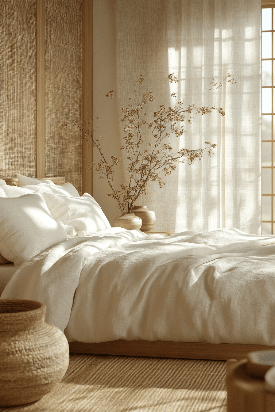 japandi bedroom design