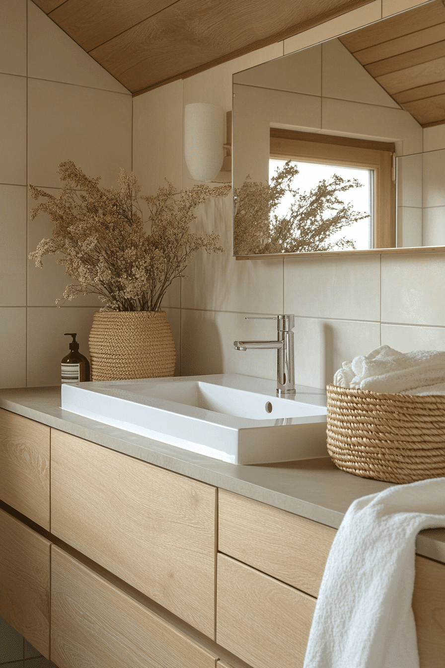 japandi bathroom design