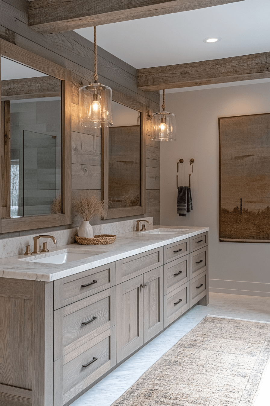 rustic bathroom designs