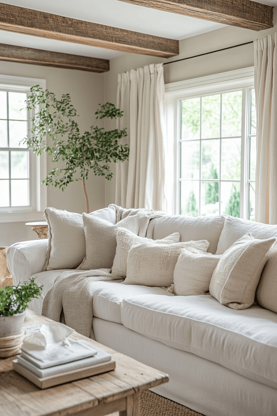 farmhouse living room