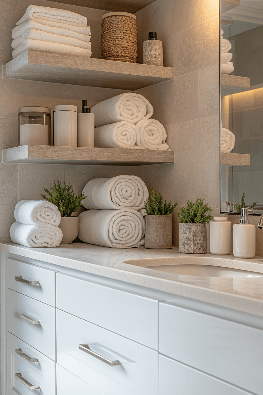 small bathroom interior