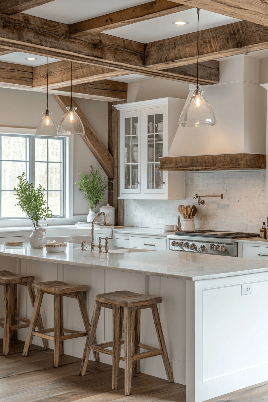 rustic farmhouse kitchen