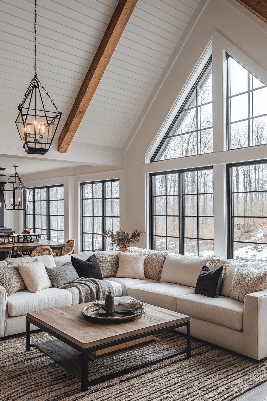 farmhouse living room