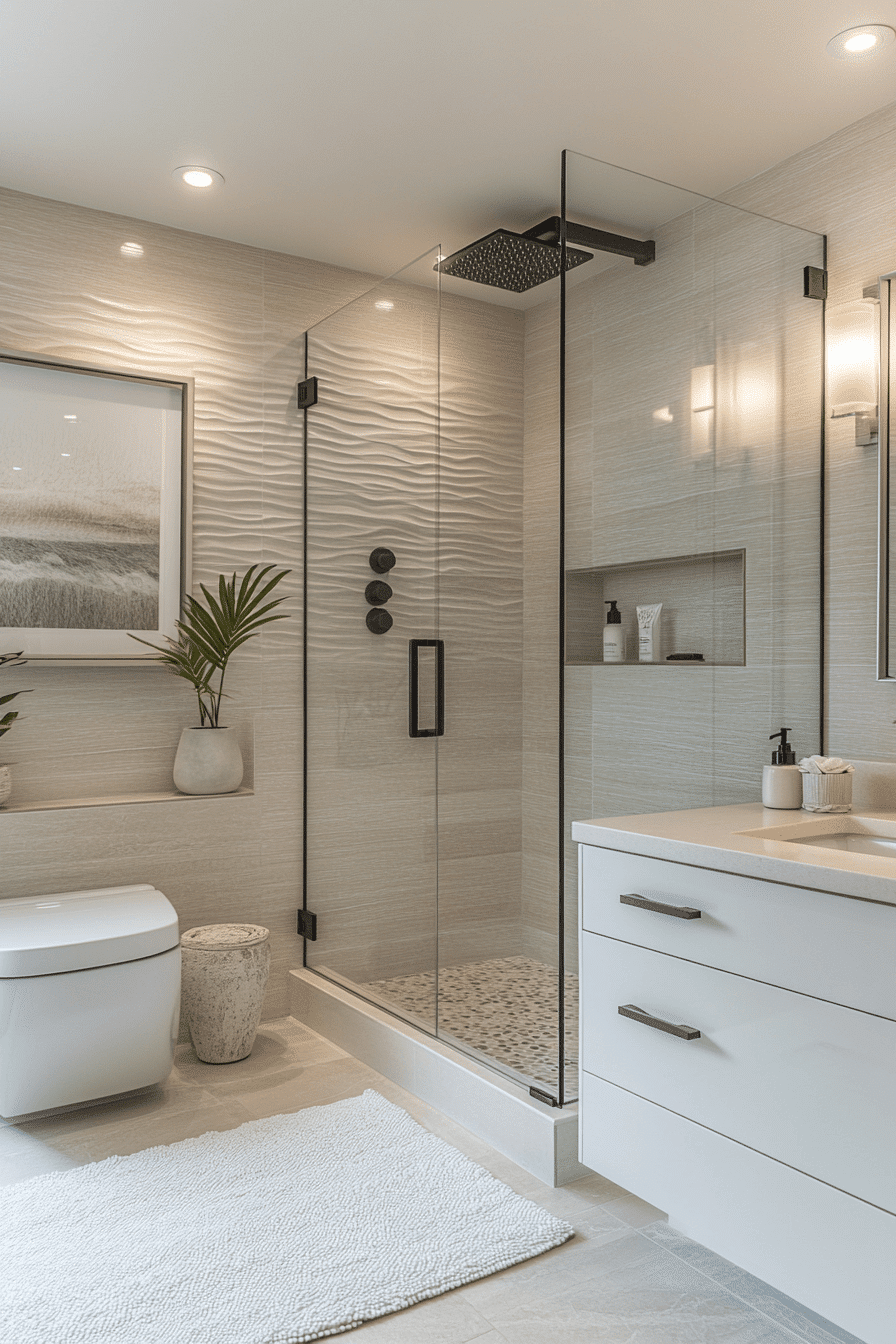 small bathroom interior