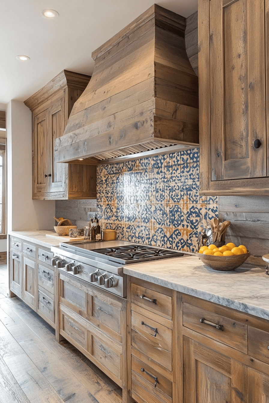 rustic farmhouse kitchen