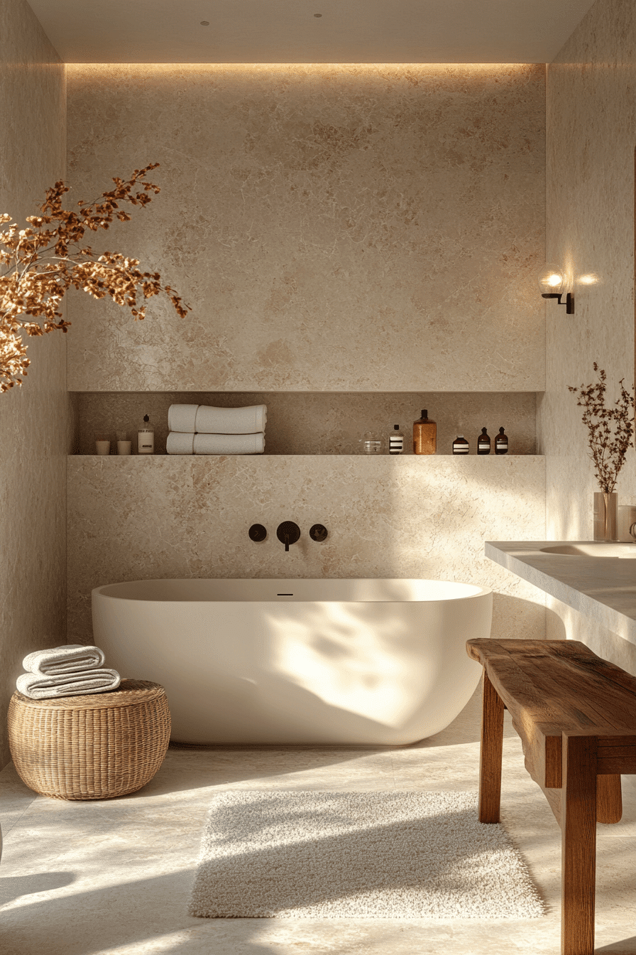 japandi bathroom design