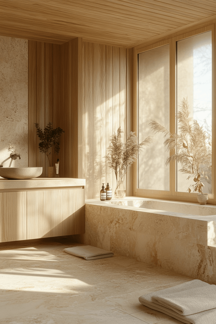japandi bathroom design