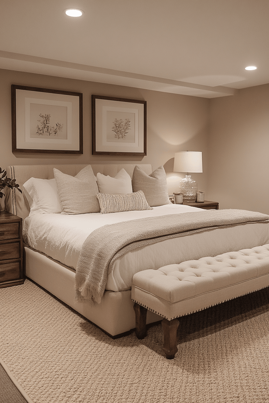 basement bedroom ideas