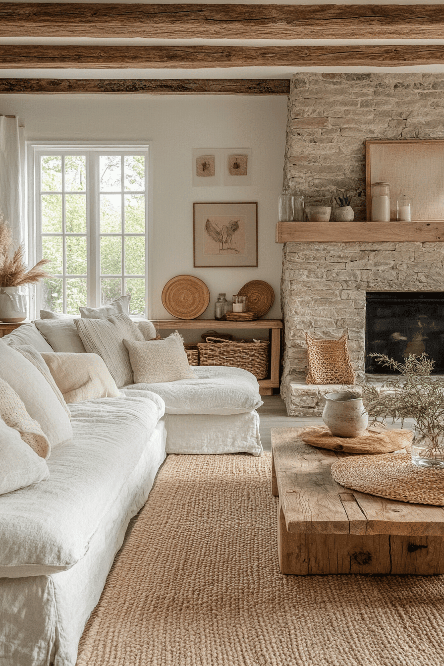 farmhouse living room