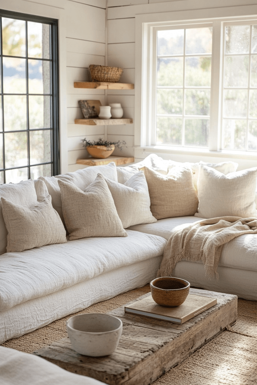 farmhouse living room
