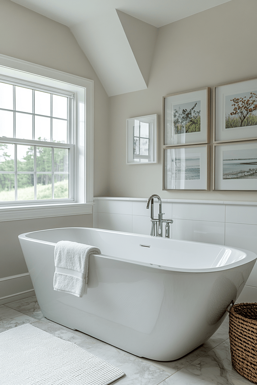 small bathroom interior
