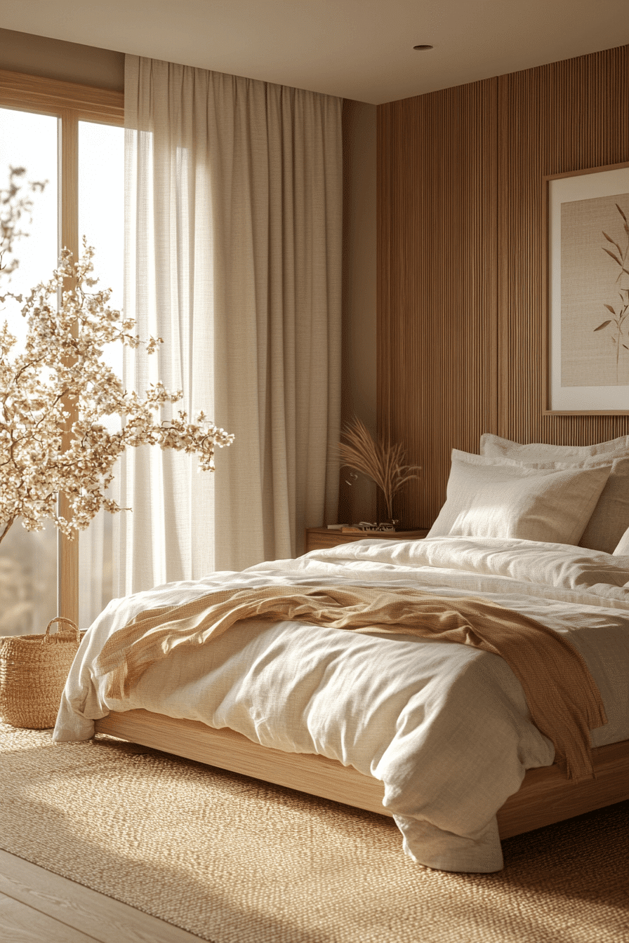 japandi bedroom design