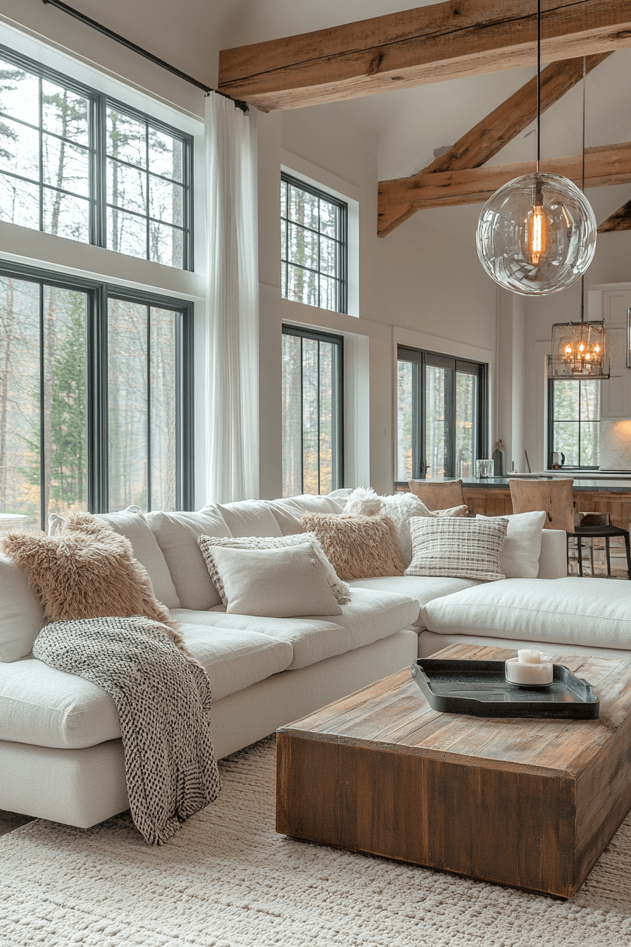 farmhouse living room